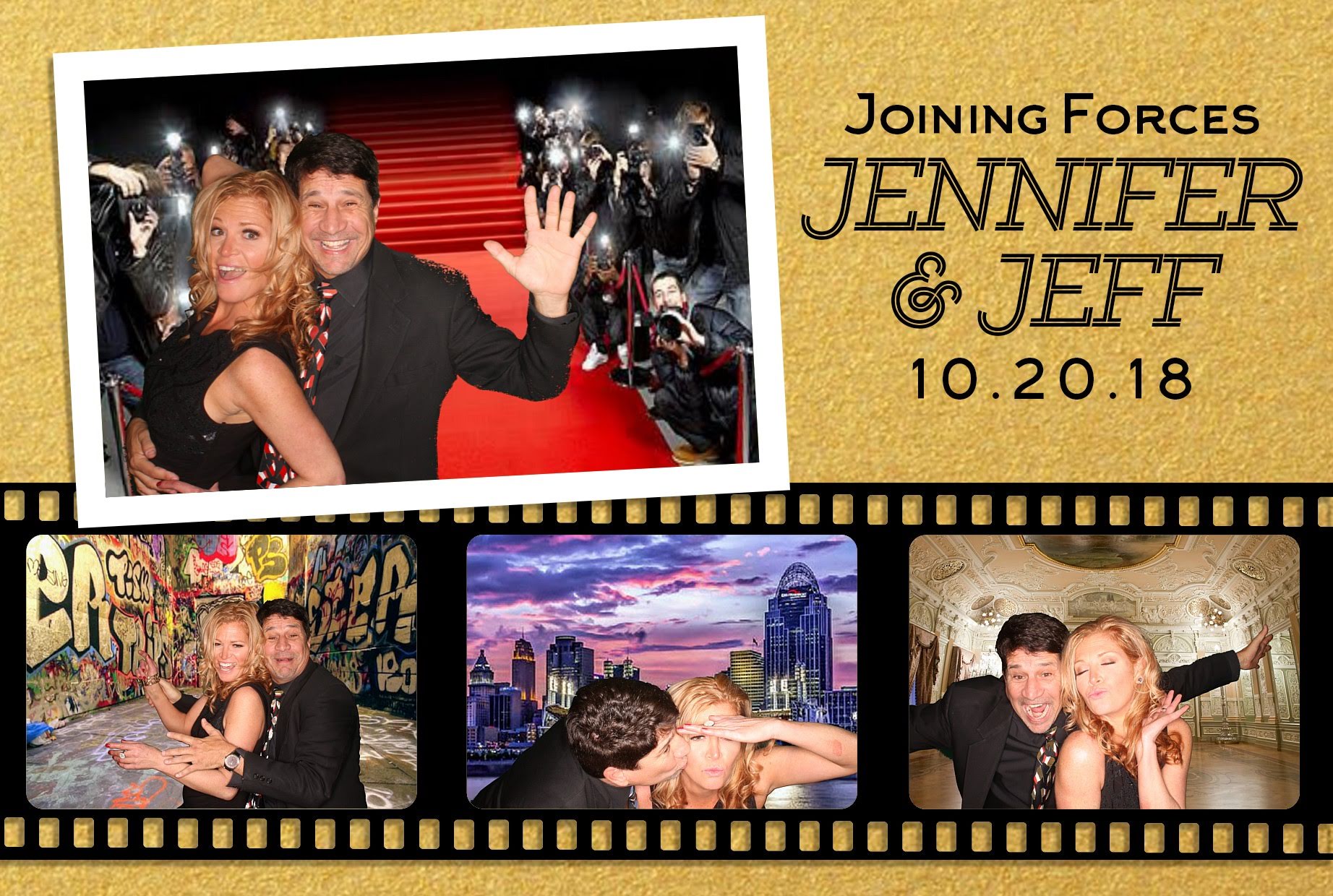 Jenn and Jeff | View more photos from the event at gallery.photoboothcincy.com/u/PhotoBoothCincy/Jenn-and-Jeff